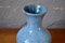 Blaue Vintage Accolay Vase 4