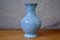 Blaue Vintage Accolay Vase 1