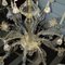 Lámpara de araña Rezzonico con ocho brazos de cristal de Murano, Imagen 10