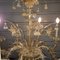 Rezzonico Chandelier with Eight Arms in Murano 5