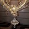 Lampadario Rezzonico a otto braccia in vetro di Murano, Immagine 8