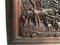 Flachrelief aus Holz Signiert von M. Arendt für Village Scene, 1940er 11