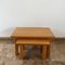 Mid-Century Brutalist Oak Nesting Tables, Set of 2 1