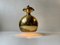 Scandinavian Modern Brass Pendant Lamp from Abo, 1970s, Image 2