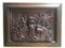 Bas-Reliefs Scenes in a Wooden Frame Signed by M. Arendt, 1940s, Set of 2 47