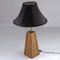 Lampe de Bureau Mid-Century en Osier, France, 1960s 2