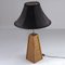 Mid-Century French Wicker Table Lamp, 1960s, Image 2