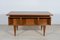 Mid-Century Freestanding Teak Desk, 1960s 7