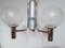 Space Age Hanging Lamp in Chrome Metal, 1960s, Image 3