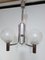 Space Age Hanging Lamp in Chrome Metal, 1960s 13