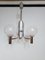 Space Age Hanging Lamp in Chrome Metal, 1960s, Image 1