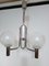 Space Age Hanging Lamp in Chrome Metal, 1960s, Image 2