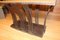 Art Deco Coffee Table in Wrought Iron by Edgar Brandt 2