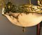 Antique Napoleon III French Alabaster Chandelier in Bronze and Marble, Image 13