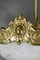 Antique Napoleon III French Alabaster Chandelier in Bronze and Marble, Image 11