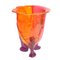 Amazonia Vase in Klarem Gelb, Klarem Orange, Mattem Fuchsia und Lila von Gaetano Pesce für Fish Design 2