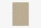 Taupe Square Textured Rug from Marqqa, Image 1
