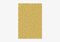 Mustard Square Textured Rug from Marqqa, Image 1