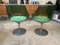 Green Champagne Chairs by Estelle and Erwin Lavergne for Laverne International, 1957, Set of 2 3