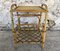 Vintage Rattan and Bamboo Side Table with Magazine Rack, 1960 11