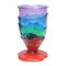 Große Extracolor Collina Vase in Lila, Aqua, Smaragd und Mattrot von Gaetano Pesce für Fish Design 1