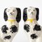 Staffordshire Spaniel Dog Figurines, Set of 2 2