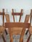 Brutalist Dining Chairs in Oak, Set of 6 8