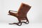 Armchair in Cognac Leather by Elsa & Nordahl Solheim for Rybo Rykken & Co, 1970s 15