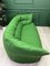 Sofá Brigantin vintage en verde de Ligne Roset, 1980, Imagen 5