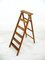 Vintage Folding Ladder, 1920s, Image 4