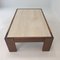 Travertine Oak Coffee Table, 1970s 17