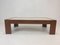 Travertine Oak Coffee Table, 1970s 6