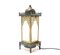 Art Nouveau Patinated Brass Arts & Craft Table Lamp, 1900s 1