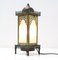 Art Nouveau Patinated Brass Arts & Craft Table Lamp, 1900s, Image 4