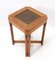 Oak Secession Side Table, Vienna, 1900s 3