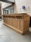 Large Vintage Oak & Fir Bar 9