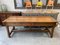 Farmhouse Table & Bench, Late 19th Century, Set of 2 1