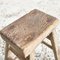 Tabouret AU Rustique Antique en Orme 4