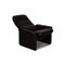Black Leather DS 50 Armchair with Relaxation Function from De Sede 3