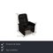 Black Leather DS 50 Armchair with Relaxation Function from De Sede, Image 2