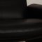 Black Leather DS 50 Armchair with Relaxation Function from De Sede, Image 4