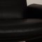 Fauteuil DS 50 en Cuir Noir avec Fonction Relaxation de De Sede 4