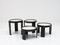 White Nesting Tables for Cassina, Italy, 1960s, Set of 4, Image 13