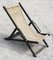 Vintage Seaside Deck aus Baumwolle, 1960er 1