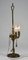 Messing Florentiner Lampe Lucerna mit zwei Leuchten, Italien, 900er 8