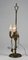 Messing Florentiner Lampe Lucerna mit zwei Leuchten, Italien, 900er 4