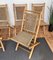 Mid-Century Italian Wood and Cord Woven Rope Folding Chairs, 1960s, Set of 6 4