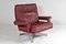 Sedie girevoli Mid-Century in pelle con base cromata di Howard Keith, anni '60, set di 2, Immagine 4