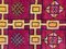 Vintage Berber Rug in Red and Yellow, 1950, Image 9