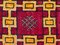 Vintage Berber Rug in Red and Yellow, 1950, Image 11